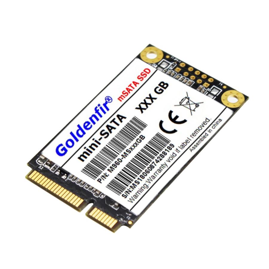 送料無料 Goldenfir Msata SSD 64 ギガバイトギガバイト 32 16 ギガバイト 8 ギガバイト内部ソリッドステートハードドライブ