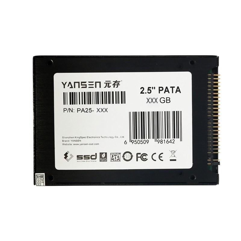 送料無料 L ブランド Kingspec 2.5 インチ 44PIN PATA IDE の SSD ギガバイト 8 MLC 2 チャンネル 2.5 &