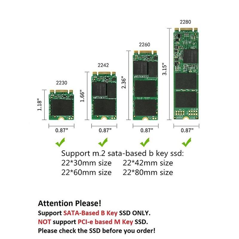 全国送料無料 PC HDD Hdd M.2 NGFF に 3.0 USB 内部 ssd 外部ハードドライブのディスクケース YLHDD-M2302 ハードディスクボックス 2230 /2242/2260/2280_1