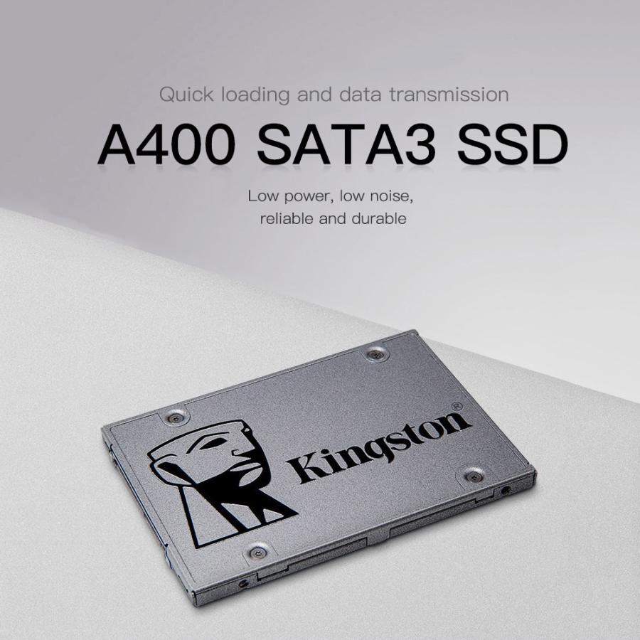 送料無料 キングストン SSD A400 120 ギガバイト 240 ギガバイト 480 ギガバイト内部ソリッドステートドライブ 2.5 インチスーパ