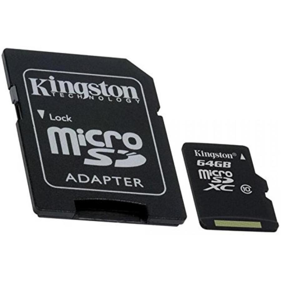 全国送料無料 パソコン ストレージ プロフェッショナル キングストン 64 GB MicroSDXC ソニー XPERIA Z5 プレミアム カスタム書式設定と標準の SD