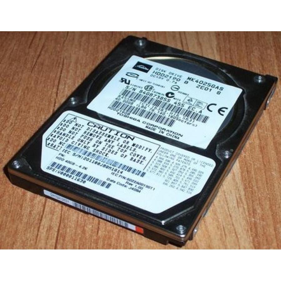 全国送料無料 パソコン ストレージ 東芝 MK4025GAS 40 GB 手触り ATA/100 内蔵ハード ドライブ (HDD2190)
