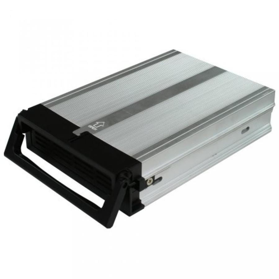 全国送料無料 パソコン ストレージ 3.5HDD/SSD の内蔵 SATA ハード ドライブ バック プレーン エンクロージャKingwin アルミ シングル ベイ ホット スワップ