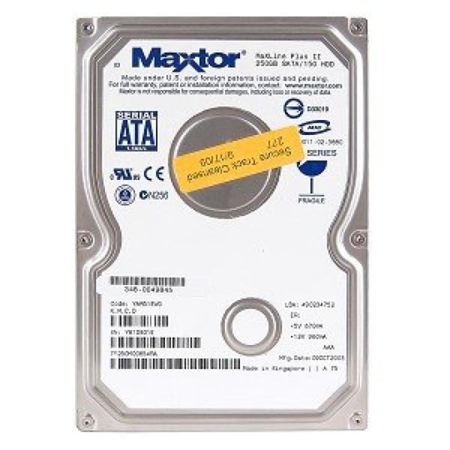 全国送料無料 パソコン ストレージ Maxtor の 250 GB7,200 RPM の SATA の HDD (7Y250MO)