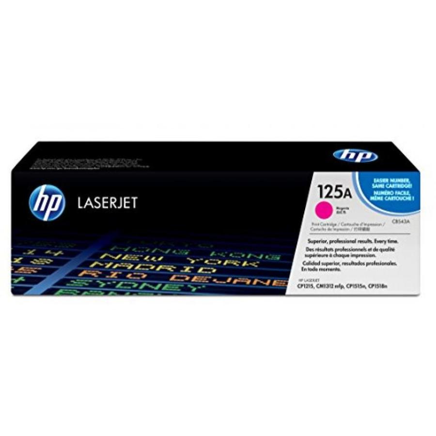 全国送料無料 パソコン ストレージ HP 125 a (CB543A) 元 LaserJet トナー カートリッジ マゼンタ