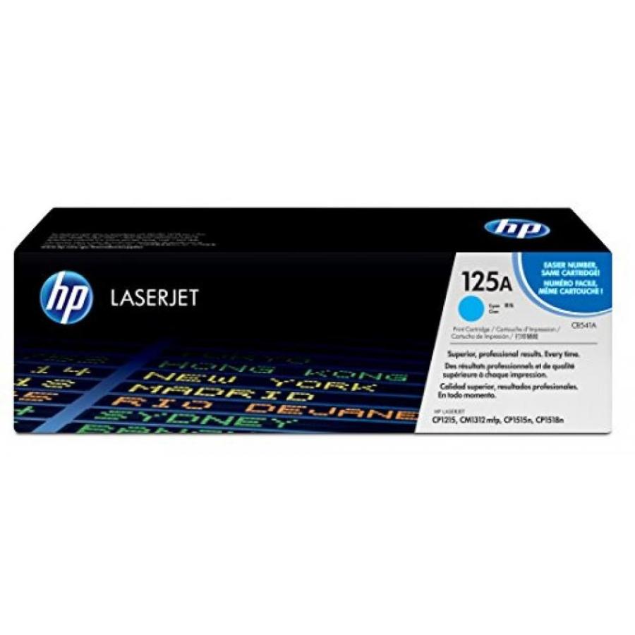 全国送料無料 パソコン ストレージ HP 125 a (CB541A) 元 LaserJet トナー カートリッジ シアン