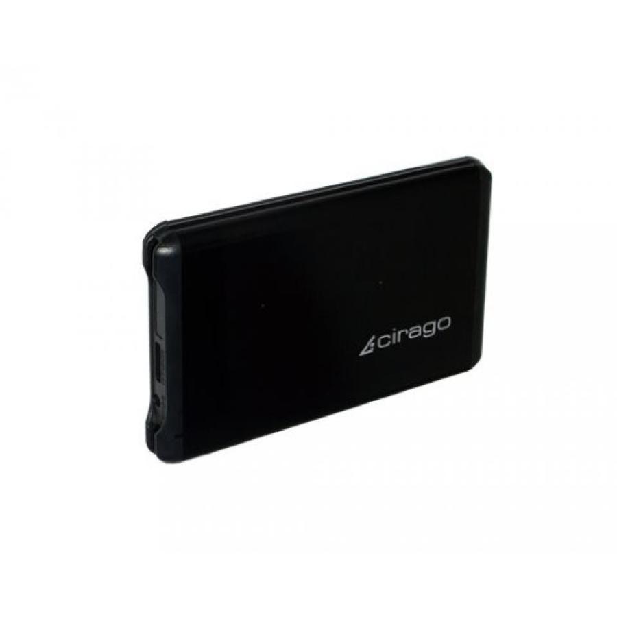 全国送料無料 パソコン ストレージ Cirago USB 3.0 500 GB ポータブル ストレージ CST6050 (ブラック)