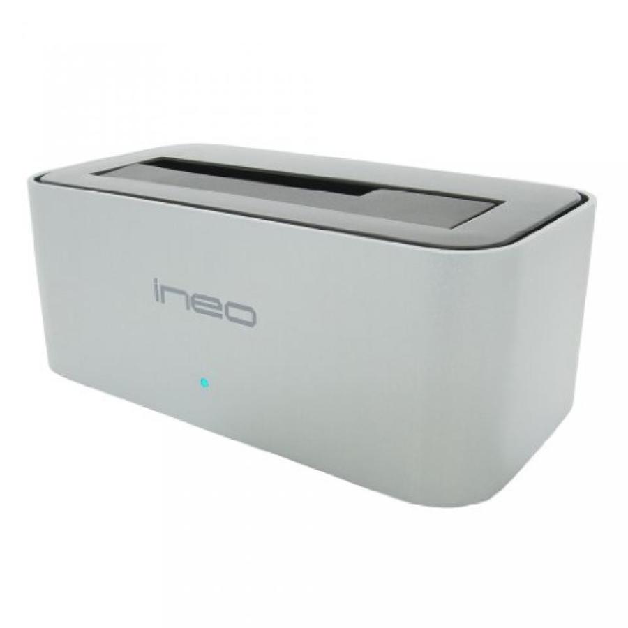 全国送料無料 パソコン ストレージ 2.5 インチと 3.5 インチの HDD と SSD の Ineo - NA320UPLUS USB 3.0 SATA III ハード ドライブのドッキング ステーション