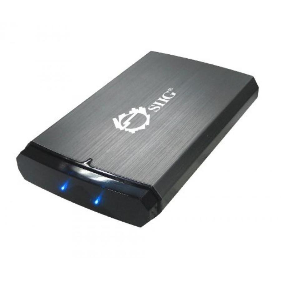 全国送料無料 パソコン ストレージ SIIG SuperSpeed USB 3.0 SATA IDE の 6 Gb/秒エンクロージャ