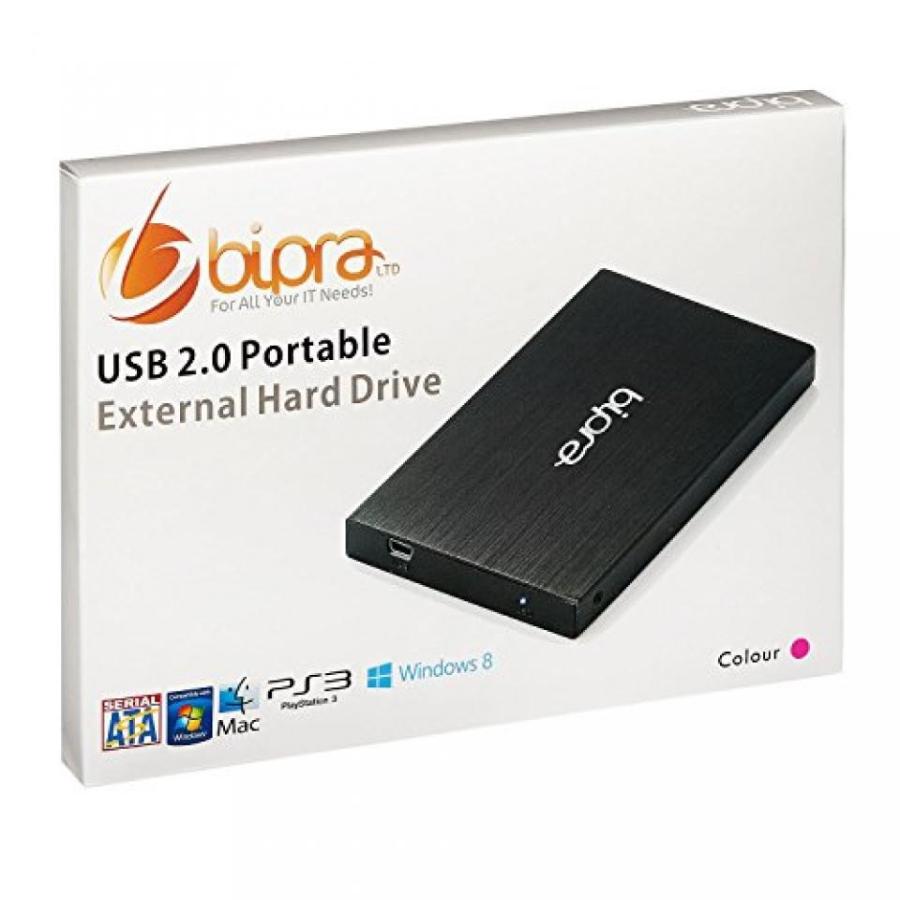 パソコン ストレージ Bipra 200 Gb 200 Gb 2.5 Usb 2.0 外部ポケット スリム ハード ドライブ - 甘いピンク - Ntfs (200 Gb) 【端】