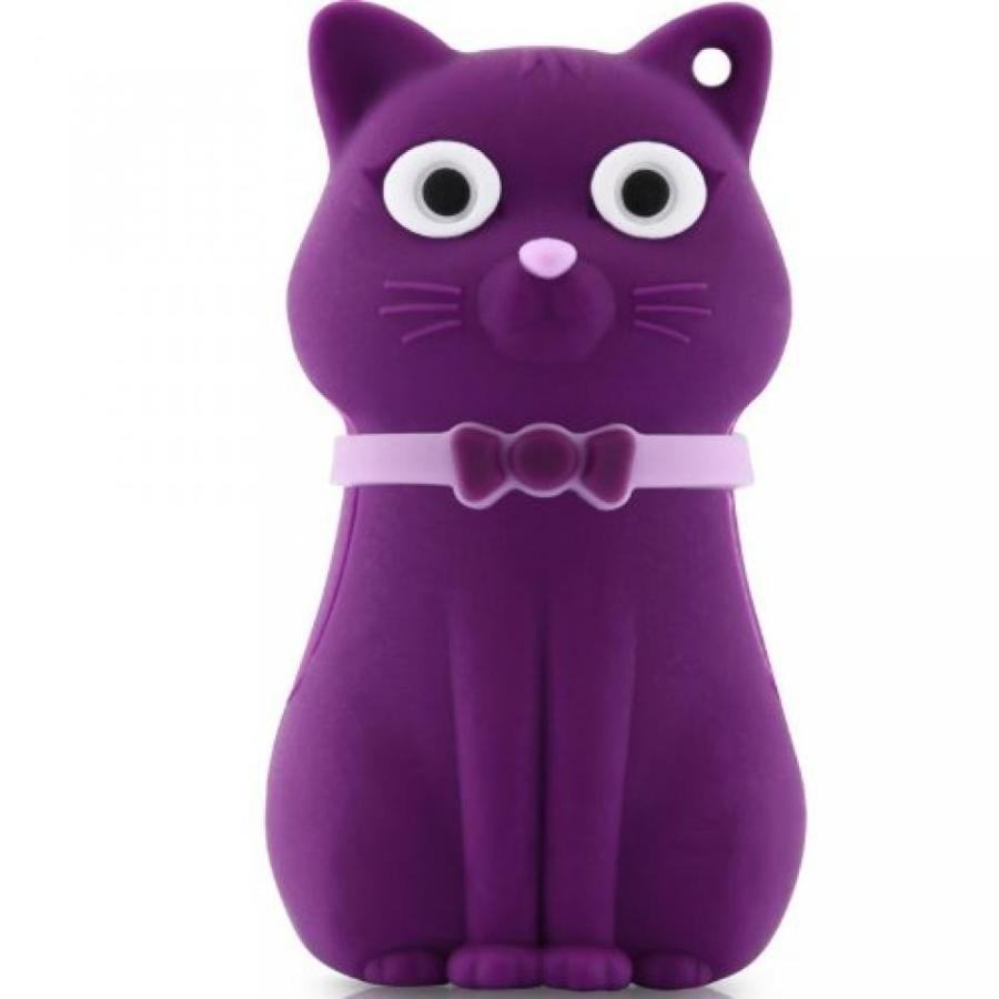 全国送料無料 パソコン ストレージ コレクション 8 GB 紫Cat USB ドライブ (D10091P)