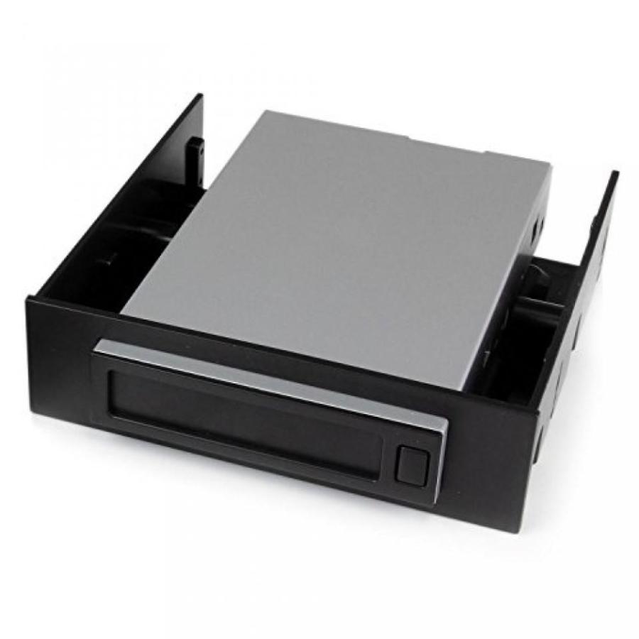 全国送料無料 パソコン ストレージ StarTech.com リムーバブル 2.5 SATA ハード ドライブのエンクロージャ ・ 3.5/5.25 ベイ 2.5 SATA