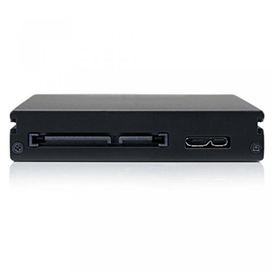 全国送料無料 パソコン ストレージ StarTech.com リムーバブル 2.5 SATA ハード ドライブのエンクロージャ ・ 3.5/5.25 ベイ 2.5 SATA