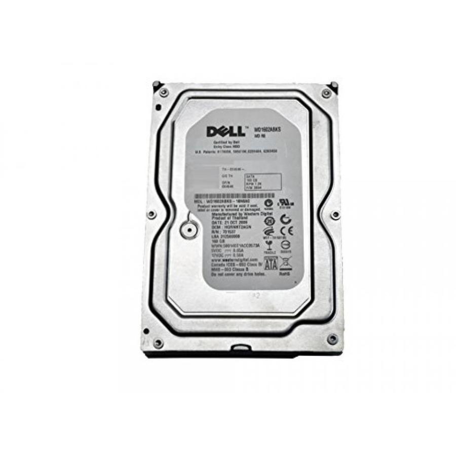 全国送料無料 パソコン ストレージ ウエスタン デジタル Dell X464K WD1602ABKS 18N8A0 160 GB 3.5SATA 7.2 K RPM のハード ドライブ