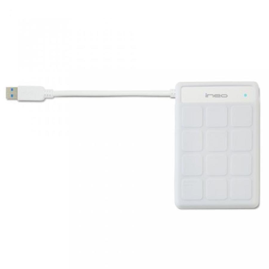全国送料無料 パソコン ストレージ Ineo NA218UPLUS WT USB 3.0 ケーブル SATA III と 2.5 インチ SSD と HDD の保護スリーブには無料ツールしUSB 電源