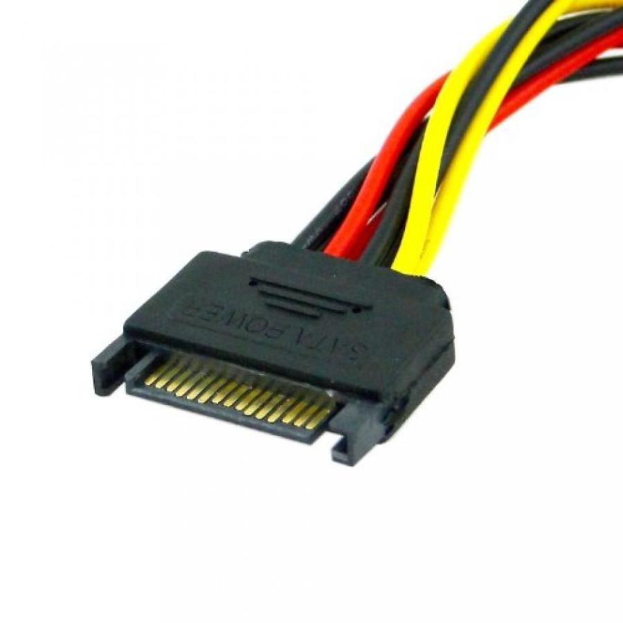 全国送料無料 パソコン PC HDD ハードディスク CY SATA II ハード ディスク電源男性 2 女性スプリッター Y に 1 を 2 延長ケーブル