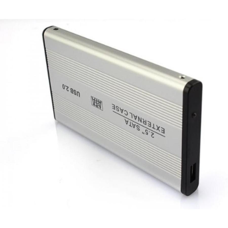 全国送料無料 パソコン PC HDD ハードディスク Smrroy 小胞体 5sd キャディー ケース ホワイト USB 2.0 2.5 インチハード ドライブ SATA HDD HD エンクロージャ_3