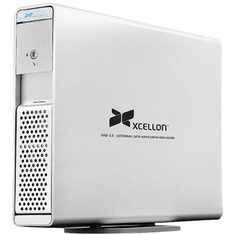 全国送料無料 パソコン ストレージ 3.5 インチ内蔵ハード ディスク ドライブの Xcellon EHD 3.5 SATA ハード ドライブのエンクロージャ