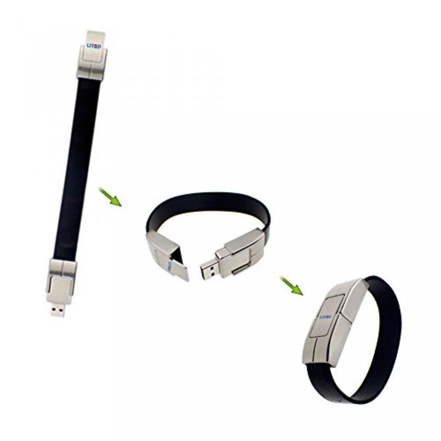 全国送料無料 パソコン ストレージ Litop 革手首バンド形 USB 2.0 メモリ ディスク U ディスク USB フラッシュ ドライブの高品質データを転送_5