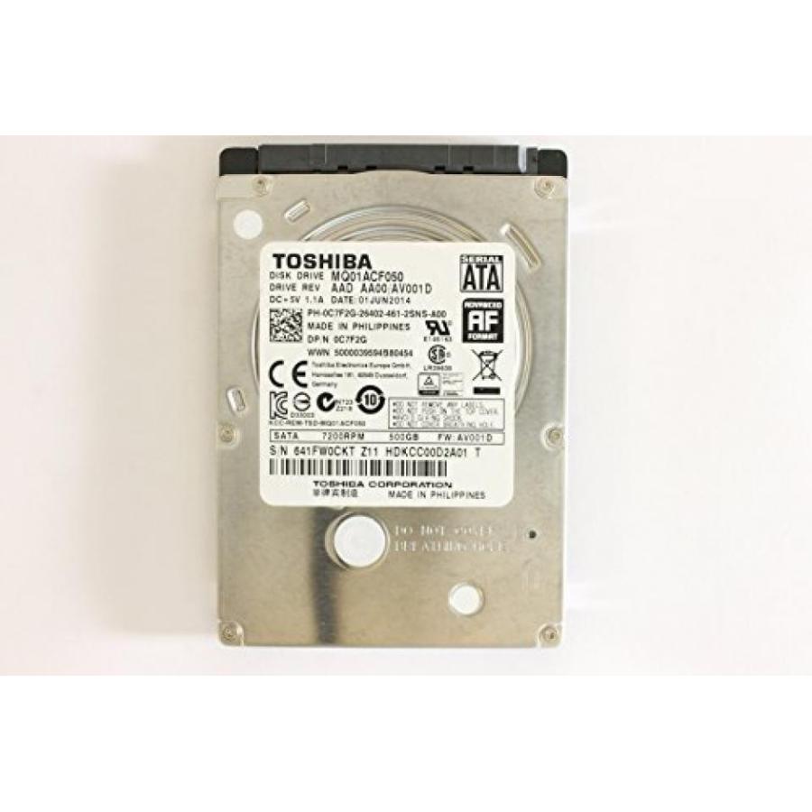 全国送料無料 パソコン ストレージ Dell C7F2G MQ01ACF050 2.5SATA 薄い 500 GB 7200 東芝のノート パソコンのハード ドライブ Latitude E6430