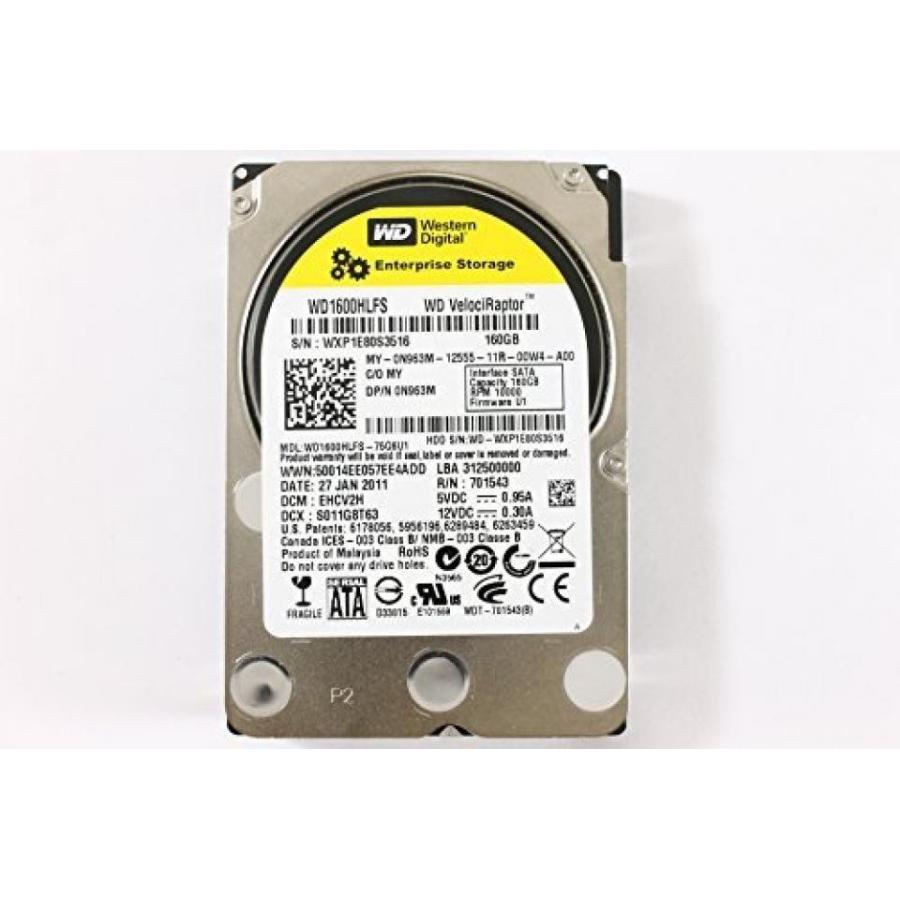 全国送料無料 パソコン ストレージ Dell N963M WD1600HLFS 3.5SATA 160 GB 10000 ウエスタン デジタル デスクトップ ハード ドライブ Optiplex 960