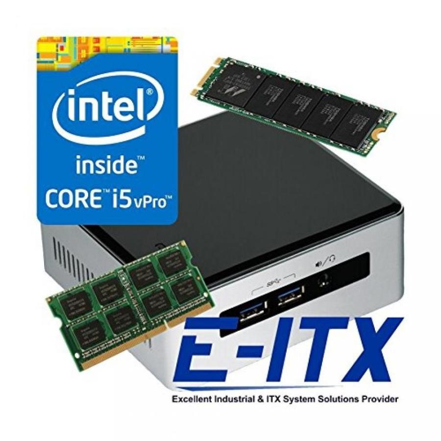 全国送料無料 パソコン PC SSD ソリッドステートドライブ インテル NUC5i5MYHE Core i5 5300U vPro NUC システム E ITX テスト120 GB SSDM.2 組み立てた DDR3L
