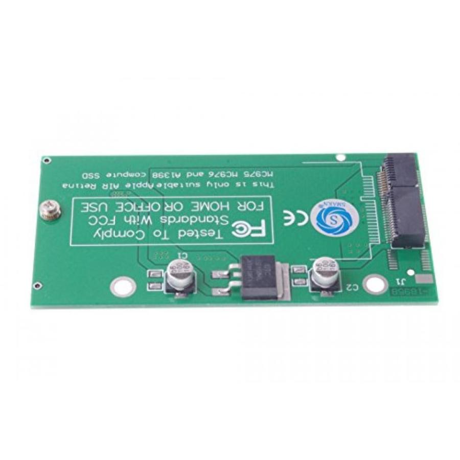 全国送料無料 パソコン PC SSD ソリッドステートドライブ SMAKN? MACBOOK PRO 網膜 A1425 A1398 MC975 MC976 MD212 MD213 SSD SATA 22 pin アダプター