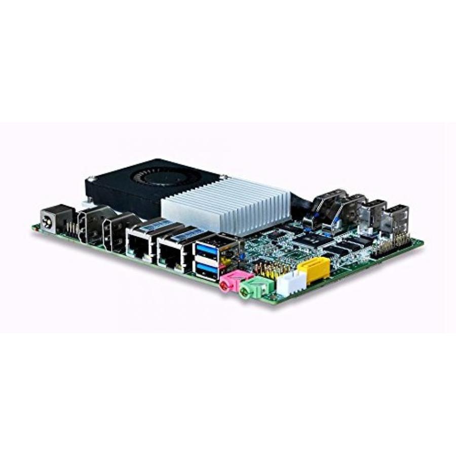 全国送料無料 パソコン PC SSD ソリッドステートドライブ 6 RS232 デュアル Lan デュアルコア ファンレス小型 pc Qotom-310 P? celeron? プロセッサー 3215U 2