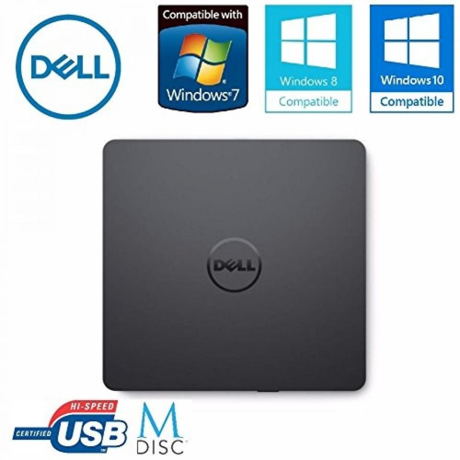 全国送料無料 パソコン ストレージ Dell 外付け USB 超薄型 USB DVD +/-RW 光学ドライブ 429 AAUQ