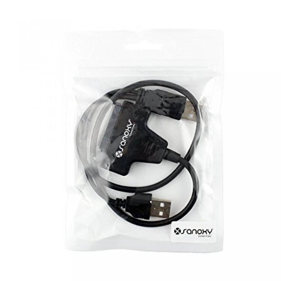 全国送料無料 パソコン PC HDD ハードディスク SANOXY SATA ケーブル アダプター_1