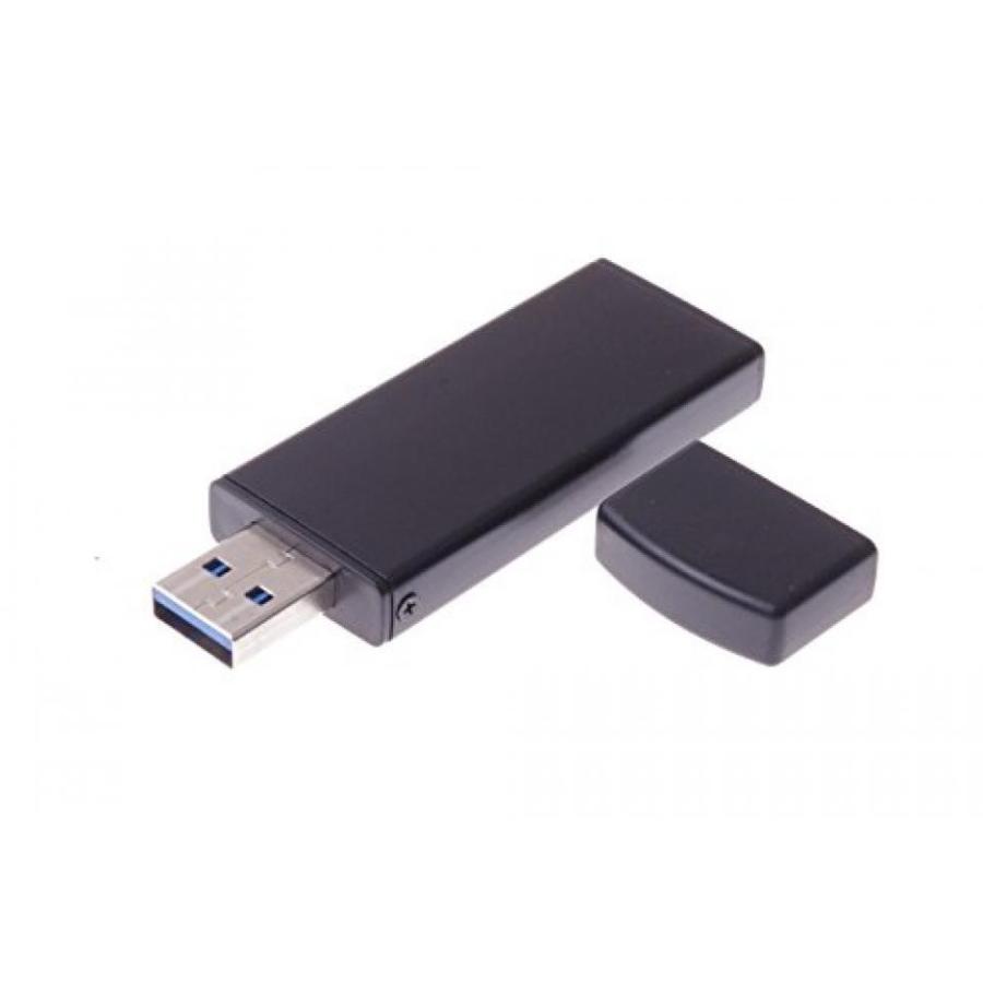 全国送料無料 パソコン ストレージ SMAKN? USB3.0 2242 M.2 NGFF SSD モバイル ハード ディスク ボックス外部エンクロージャのストレージ ケース
