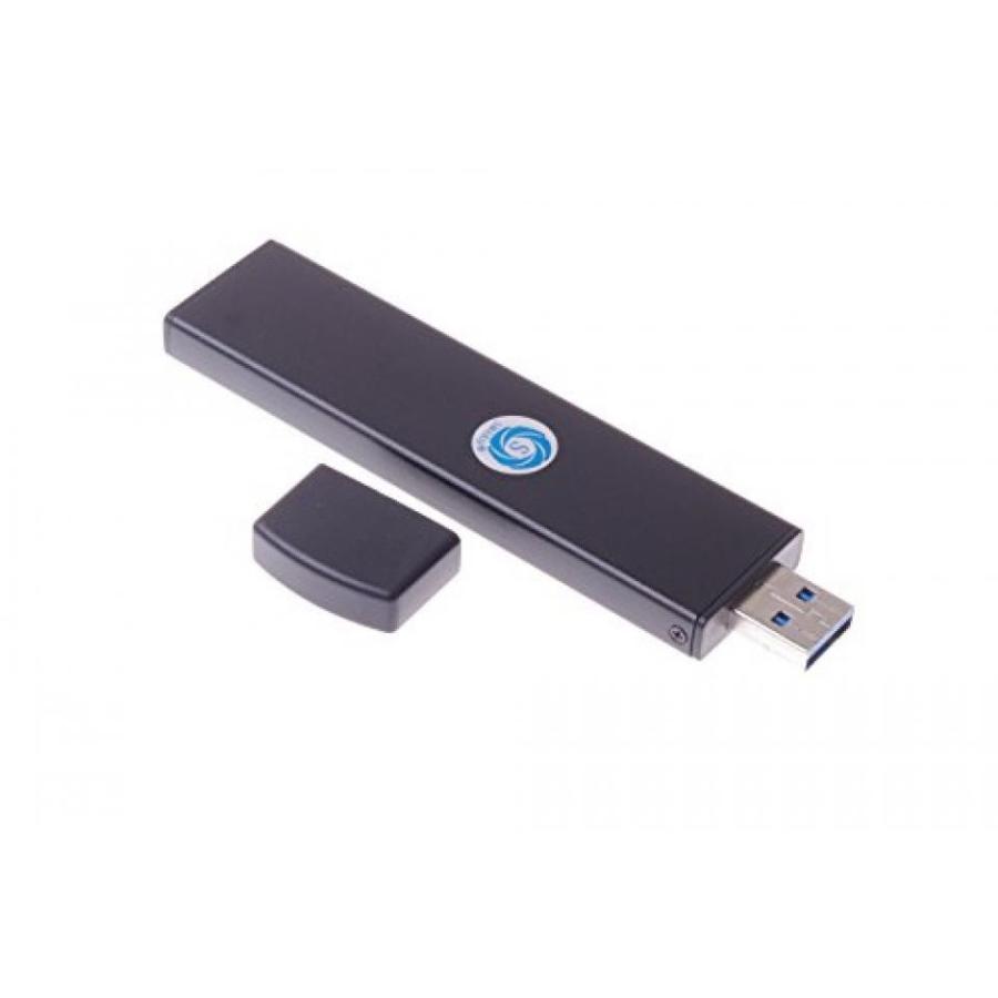 全国送料無料 パソコン ストレージ M.2 NGFF SSD 携帯ハード ディスク ボックス外部エンクロージャ収納ケースに SMAKN? USB3.0_2