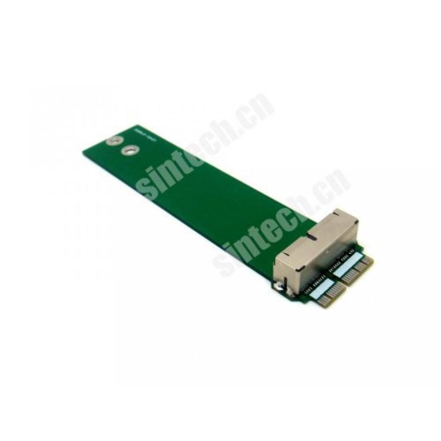 全国送料無料 パソコン PC SSD ソリッドステートドライブ 2013-2014-2015 Macbook A1465 1466 A1398 A1502 から SSD の Sintech 28pin SSD 拡張保護カード