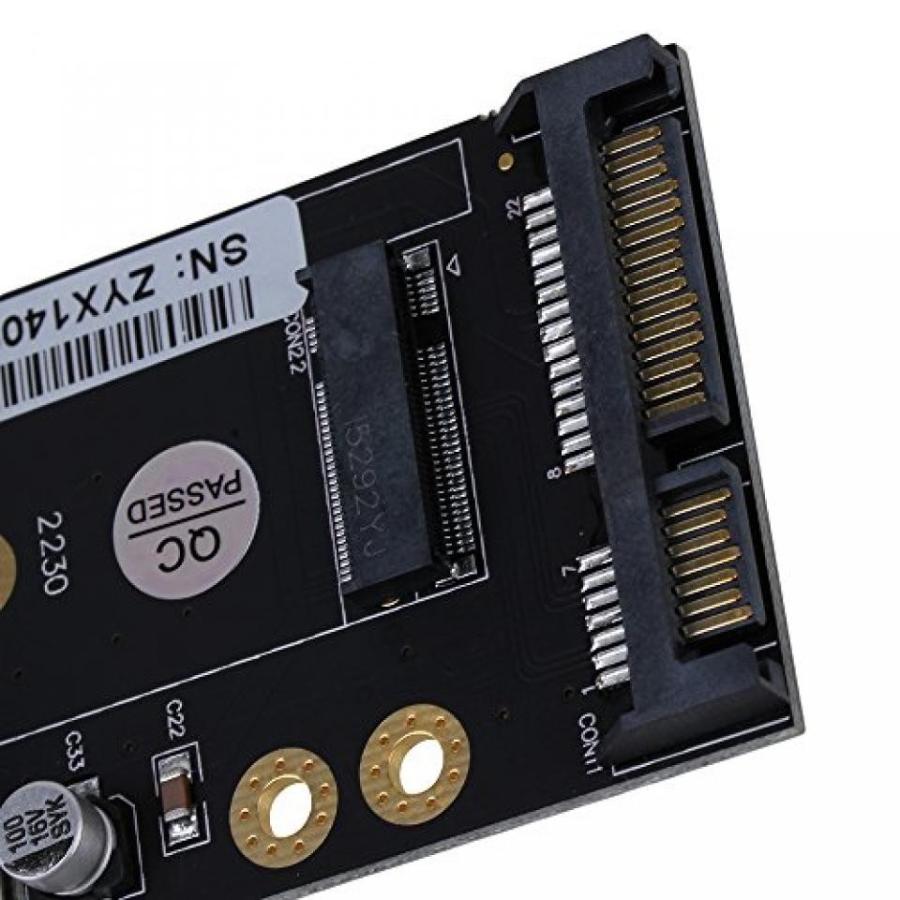 全国送料無料 パソコン PC SSD ソリッドステートドライブ 2.5ラップトップ M.2 NGFF SSDドライバーと SATA 3 アダプター変換カード_2