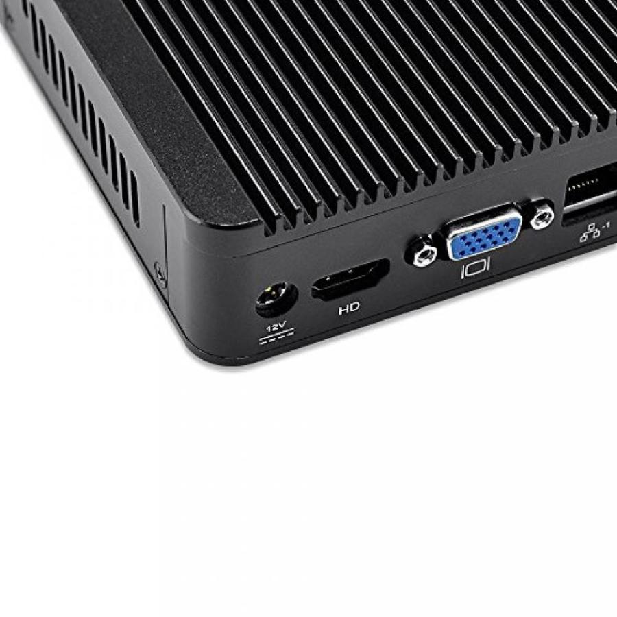 全国送料無料 パソコン PC SSD ソリッドステートドライブ ミニ PC Linux Ubuntu コンピューター デュアル ギガビット イーサネット 2 G Ram 64 G mSata SSD 300