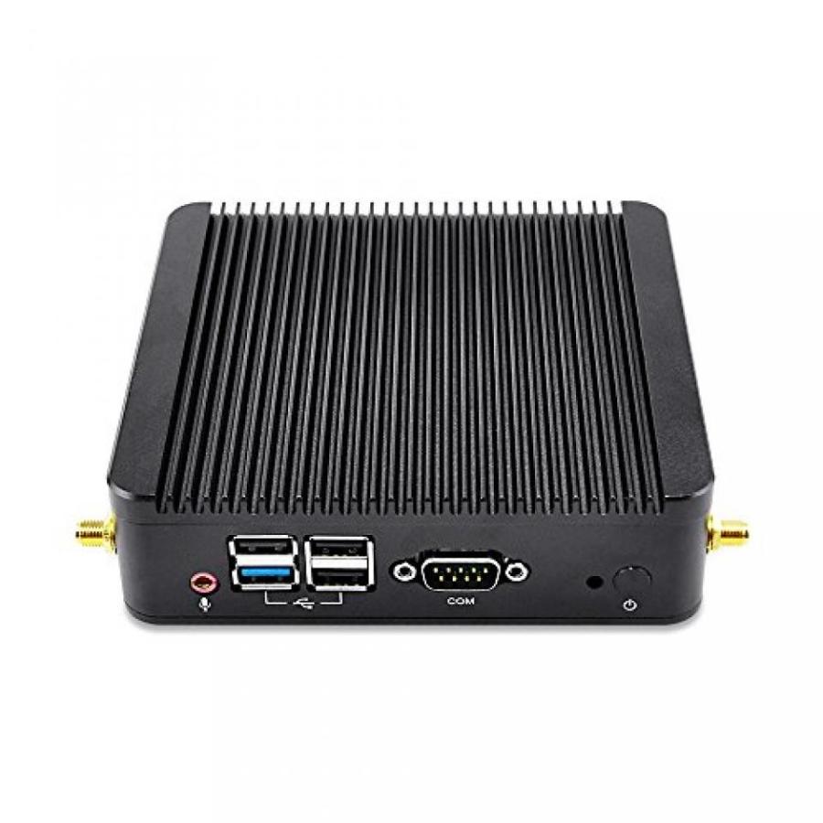 全国送料無料 パソコン PC SSD ソリッドステートドライブ ミニ PC Linux Ubuntu コンピューター デュアル ギガビット イーサネット 2 G Ram 64 G mSata SSD 300