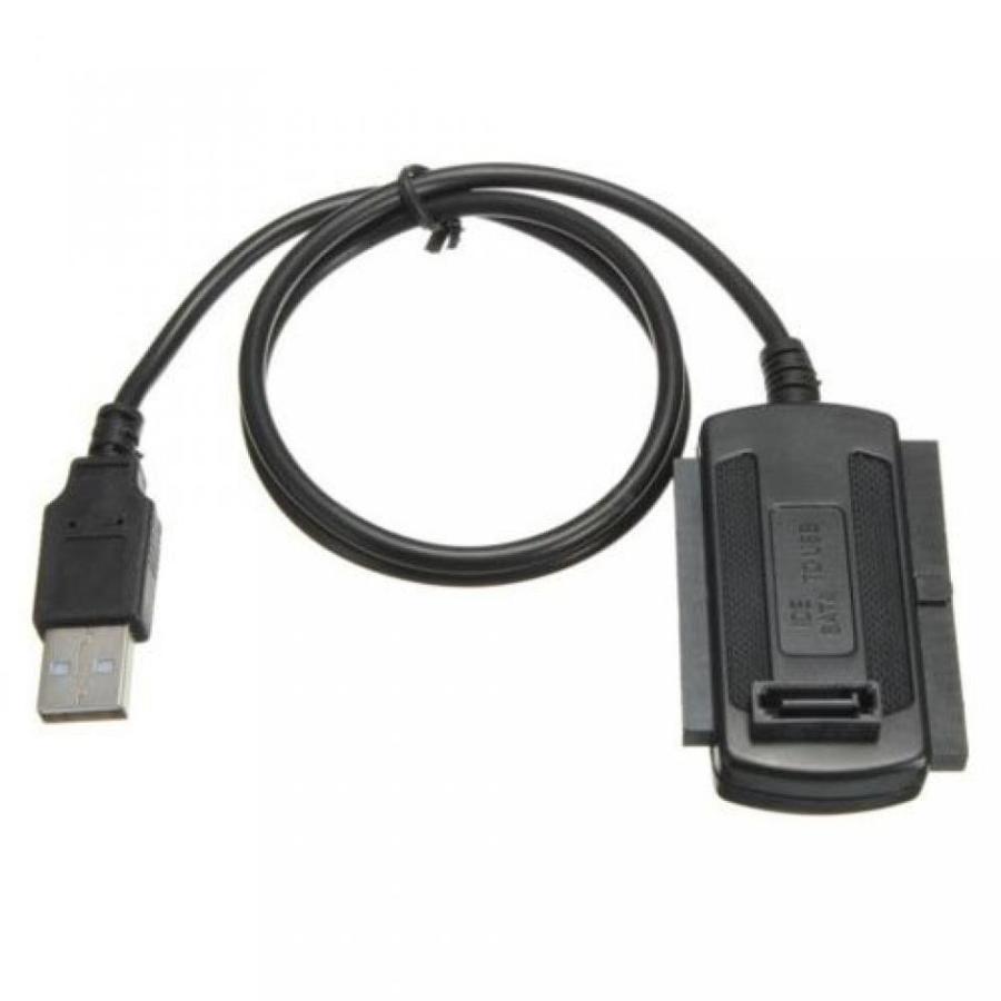 全国送料無料 パソコン PC HDD ハードディスク アダプター ケーブル - TOOGOO(R) 3 1 USB 2.0 IDE SATA 2.5/3.5 ' ハード ドライブ HD HDD アダプター