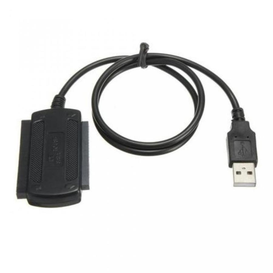 全国送料無料 パソコン PC HDD ハードディスク アダプター ケーブル - TOOGOO(R) 3 1 USB 2.0 IDE SATA 2.5/3.5 ' ハード ドライブ HD HDD アダプター