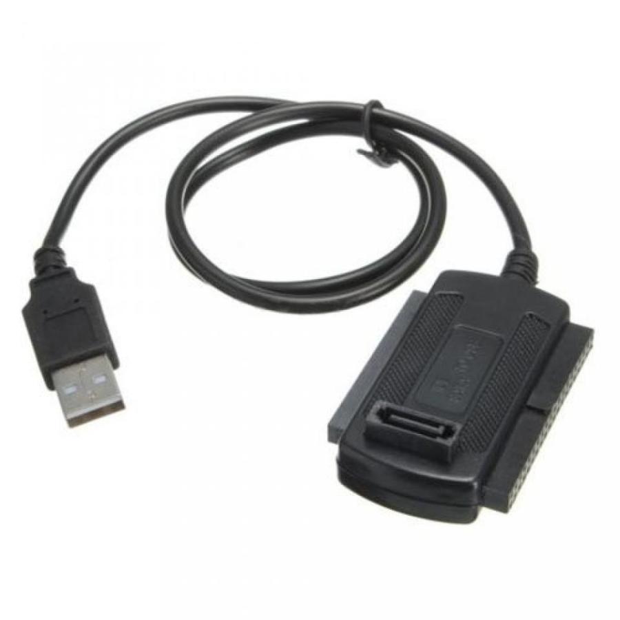 全国送料無料 パソコン PC HDD ハードディスク アダプター ケーブル - TOOGOO(R) 3 1 USB 2.0 IDE SATA 2.5/3.5 ' ハード ドライブ HD HDD アダプター