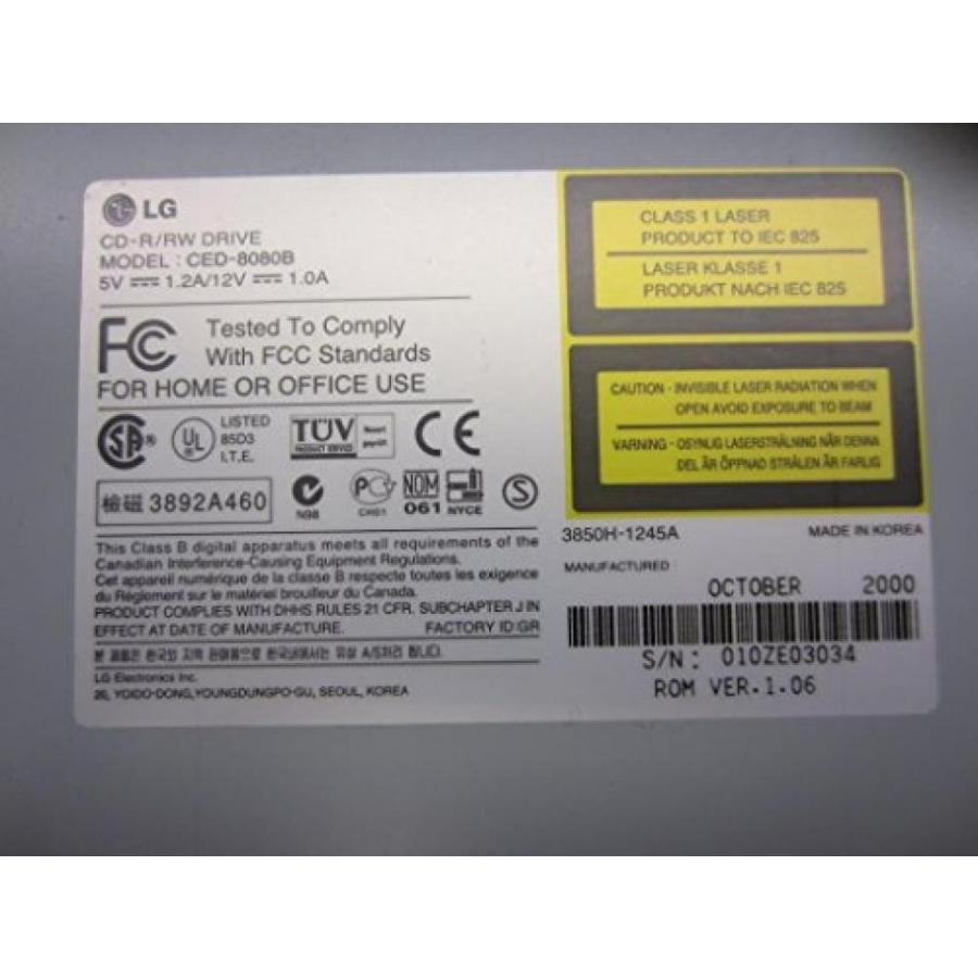 全国送料無料 パソコン ストレージ LG CED 8080B CD-R/RW ドライブ