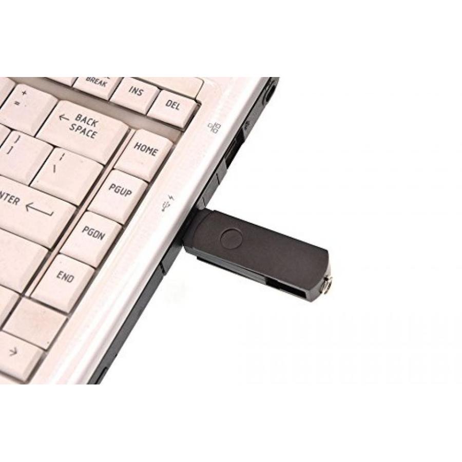 全国送料無料 パソコン ストレージ FEBNISCTE 5 パック ユーロ スイベル USB3.0 フラッシュ メモリ ドライブ