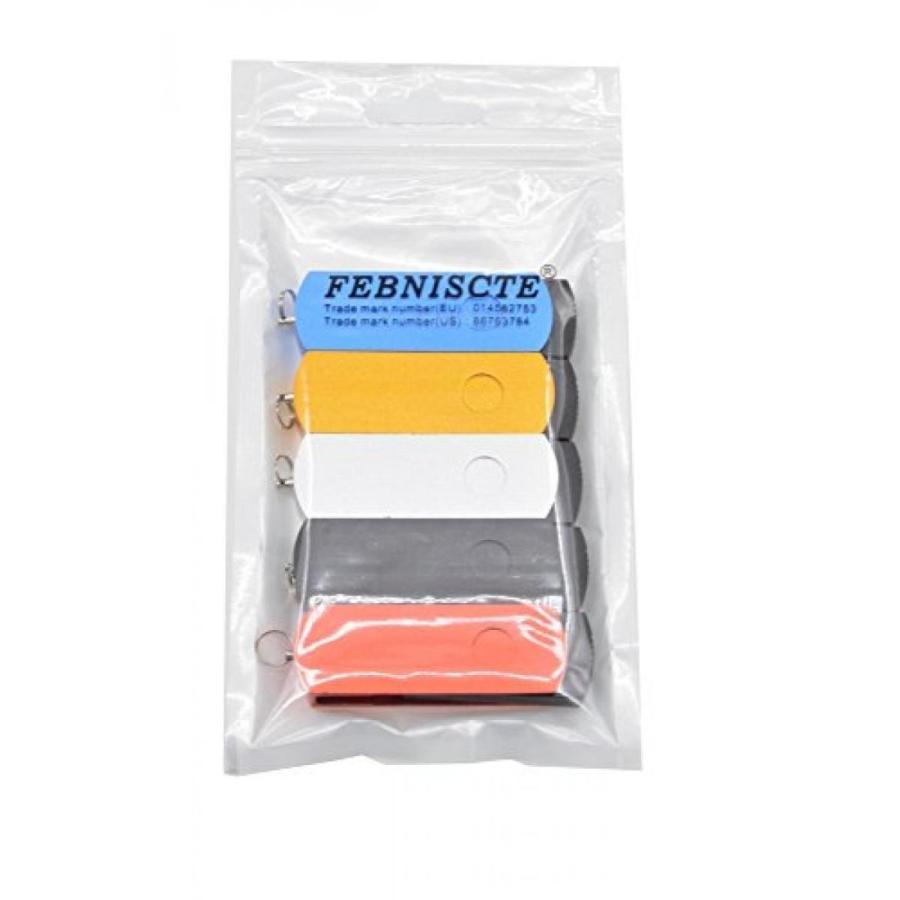 全国送料無料 パソコン ストレージ FEBNISCTE 5 パック ユーロ スイベル USB3.0 フラッシュ メモリ ドライブ