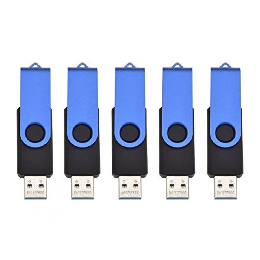 全国送料無料 パソコン ストレージ FEBNISCTE 5 点セット回転カラフルな USB3.0 8 ギガバイト 16 ギガバイト 32 ギガバイト 64 GB フラッシュ ドライブ