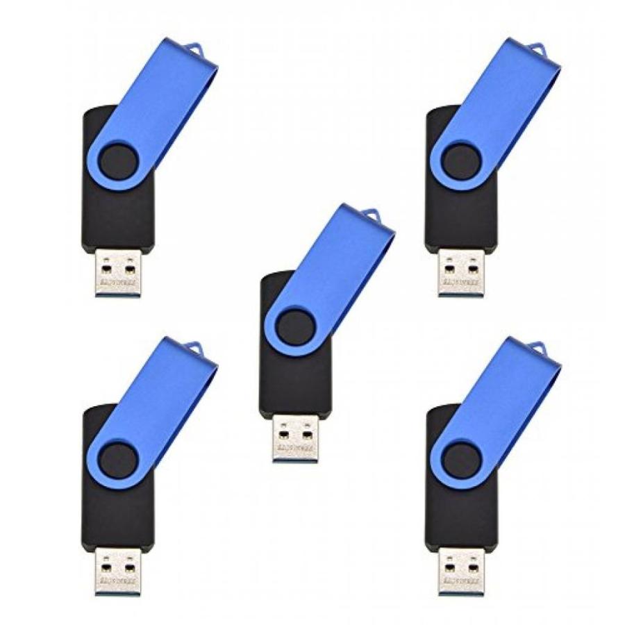 全国送料無料 パソコン ストレージ FEBNISCTE 5 点セット回転カラフルな USB3.0 8 ギガバイト 16 ギガバイト 32 ギガバイト 64 GB フラッシュ ドライブ