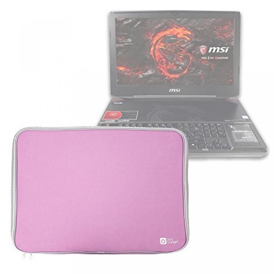 全国送料無料 パソコン ストレージ ピンクの軽量のネオプレン ケース - チューク MSI GT80S タイタン 18.4 インチ i7 6820HK 64 GB 512 GB SSD x 2 + 2 TB HDD