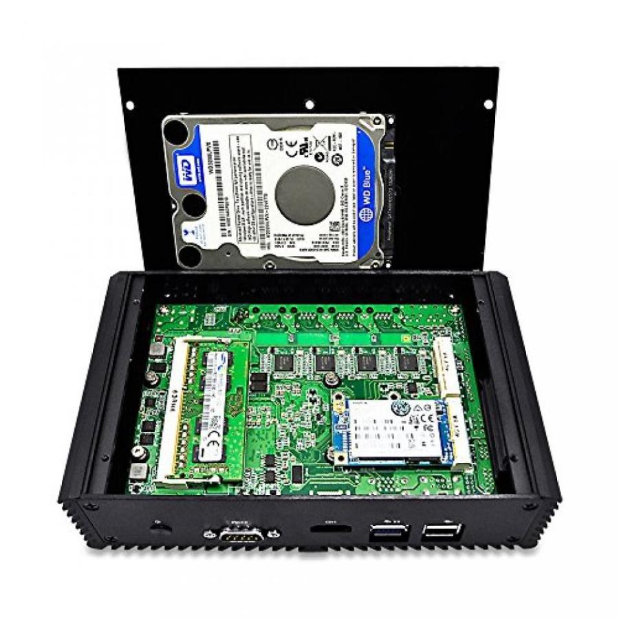 全国送料無料 パソコン PC SSD ソリッドステートドライブ QOTOM Q310G4 高パフォーマンス小型コンピューター インテル Core 3215U と 8 GB の Ram 128 GB mSata