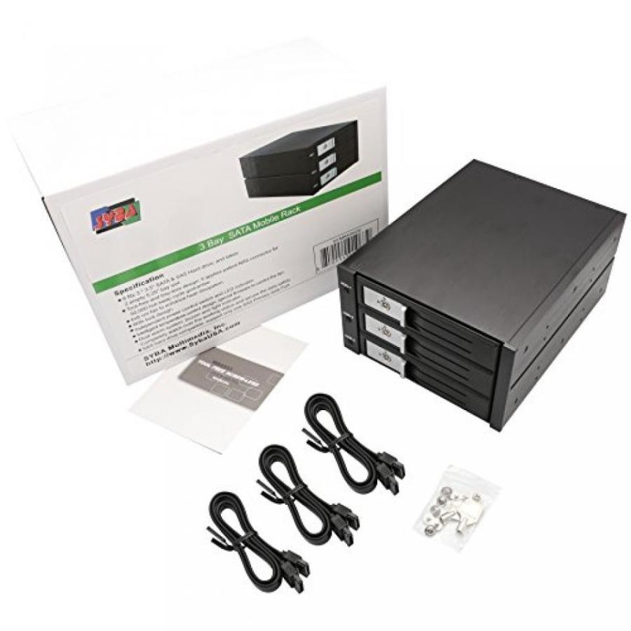 全国送料無料 パソコン ストレージ Syba USB 3 eSATA 4 ベイ HDD を Raid/1/3/5/1 サポート (SY ENC594) ドック_1