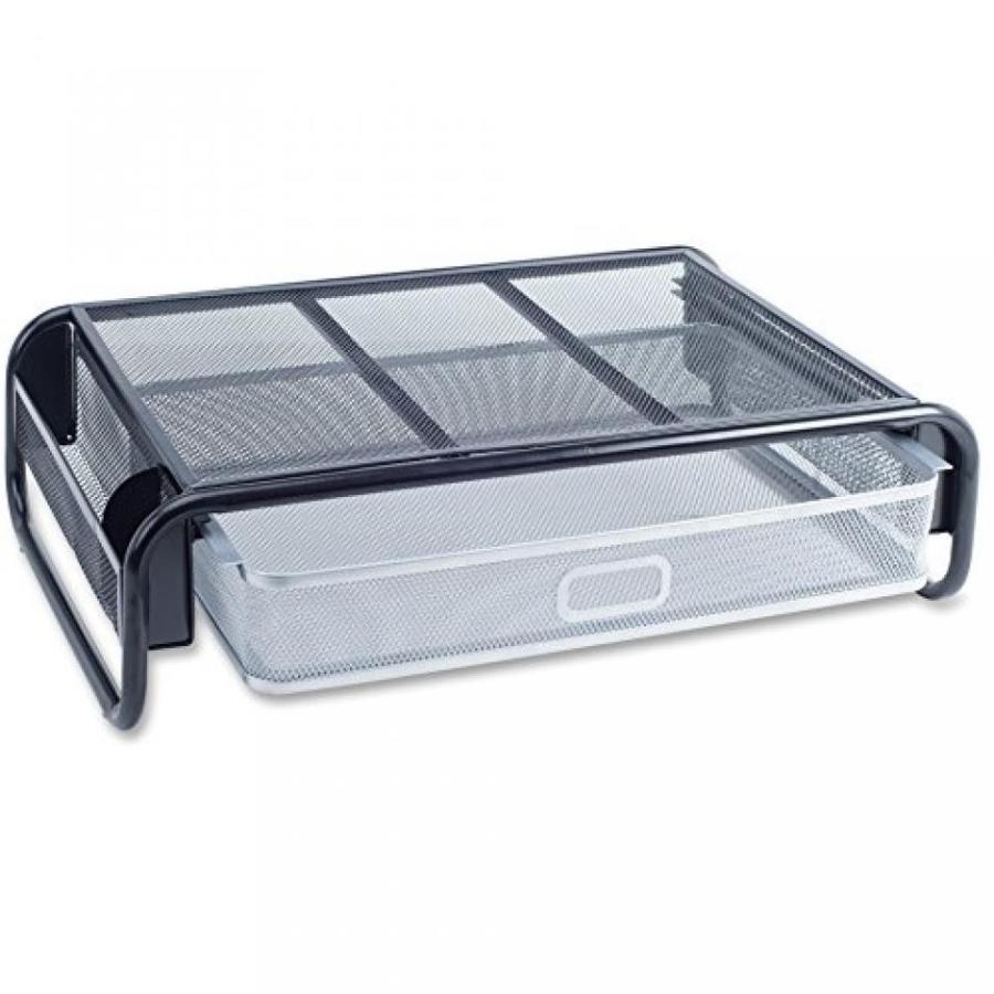 全国送料無料 パソコン ストレージ 黒 Lorell モニター スタンド