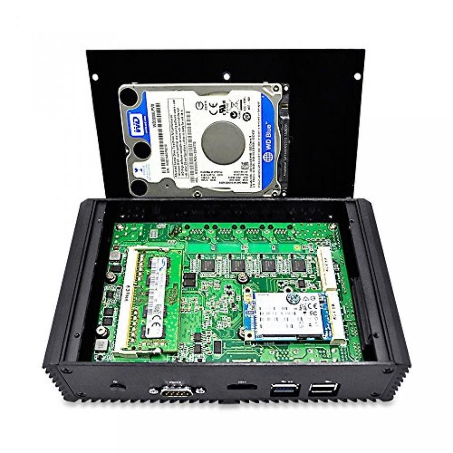 全国送料無料 パソコン PC SSD ソリッドステートドライブ 4 G DDR3 RAM30 G Msata SSD300 M WiFi Qotom Q310G4 コンピューター 4 4 USB Lan インテル? celeron?_5