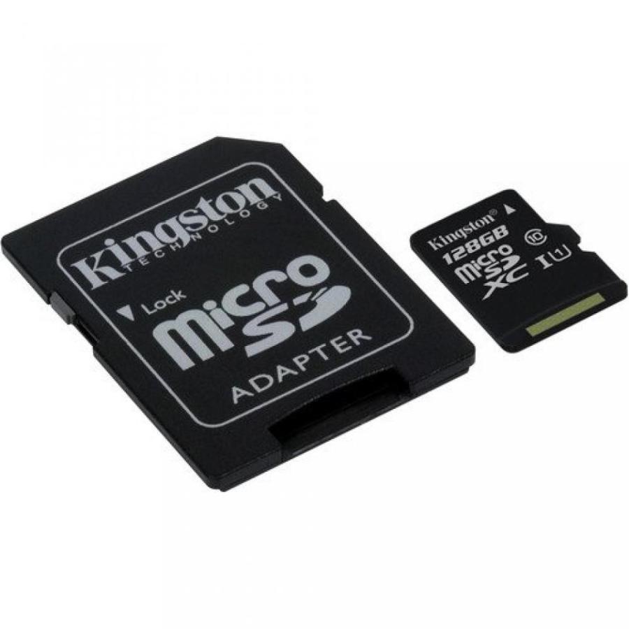 全国送料無料 パソコン ストレージ プロフェッショナル キングストン 128 ギガバイト三星銀河メガ 5.8 Micr0SDXC カード カスタム書式設定と標準の SD